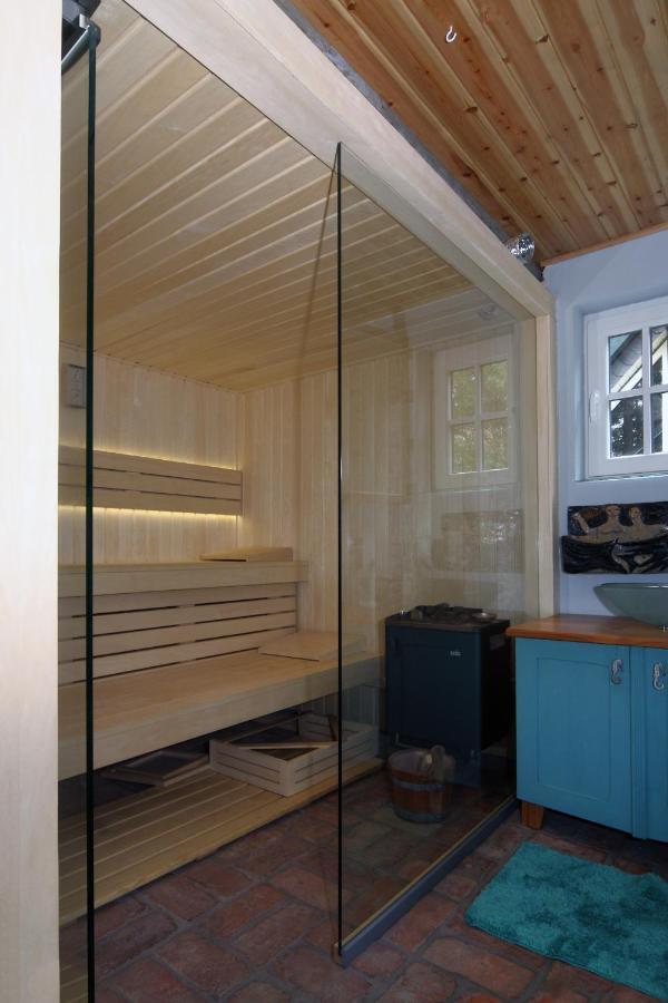 Pension Kalmus - Domek Z Sauna Smołdzino Exteriér fotografie